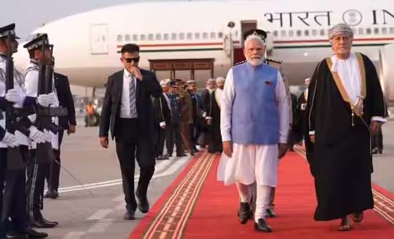 இந்தியா - ஓமன் நாட்டு உறவுகளை  பிரதிபலிக்கும் வரவேற்பு: பிரதமர் மோடி